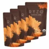 4 Pack Organic Ryze Mushroom Coffee 30 SERVINGS Instant Coffee